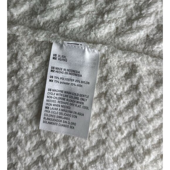 STATE OF DAY Chenille Waffle Knit Robe Sz XL/XXL Bright Sea Salt Retail $119.50 - Picture 8 of 8